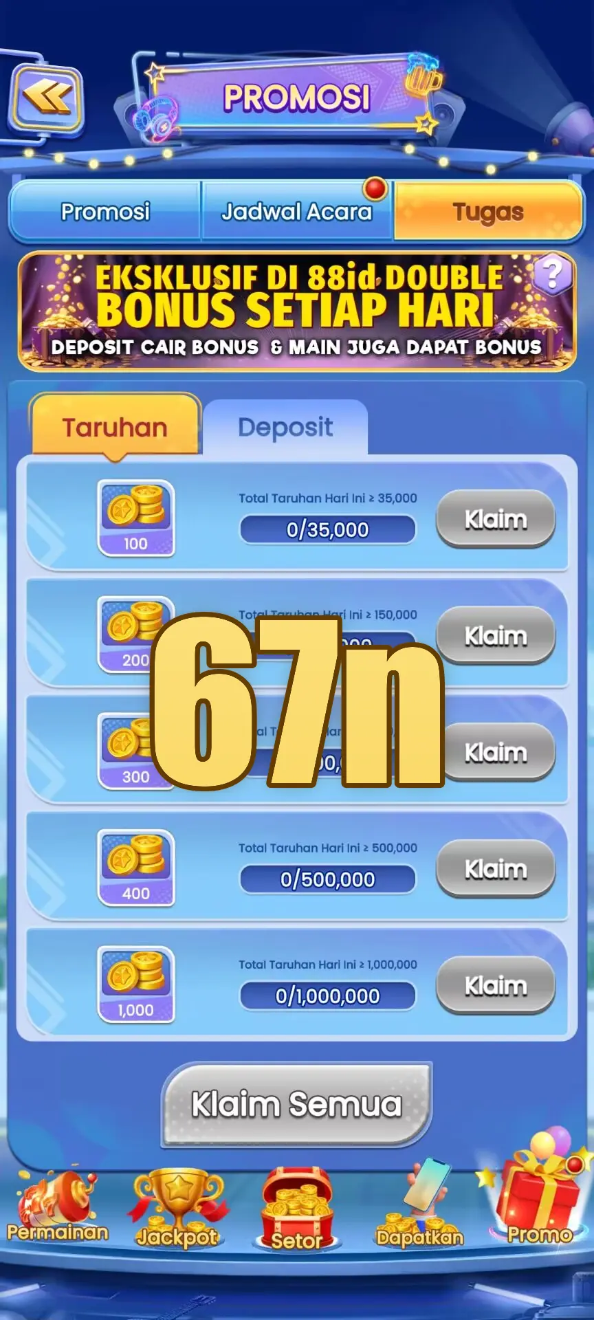 67n Masuk